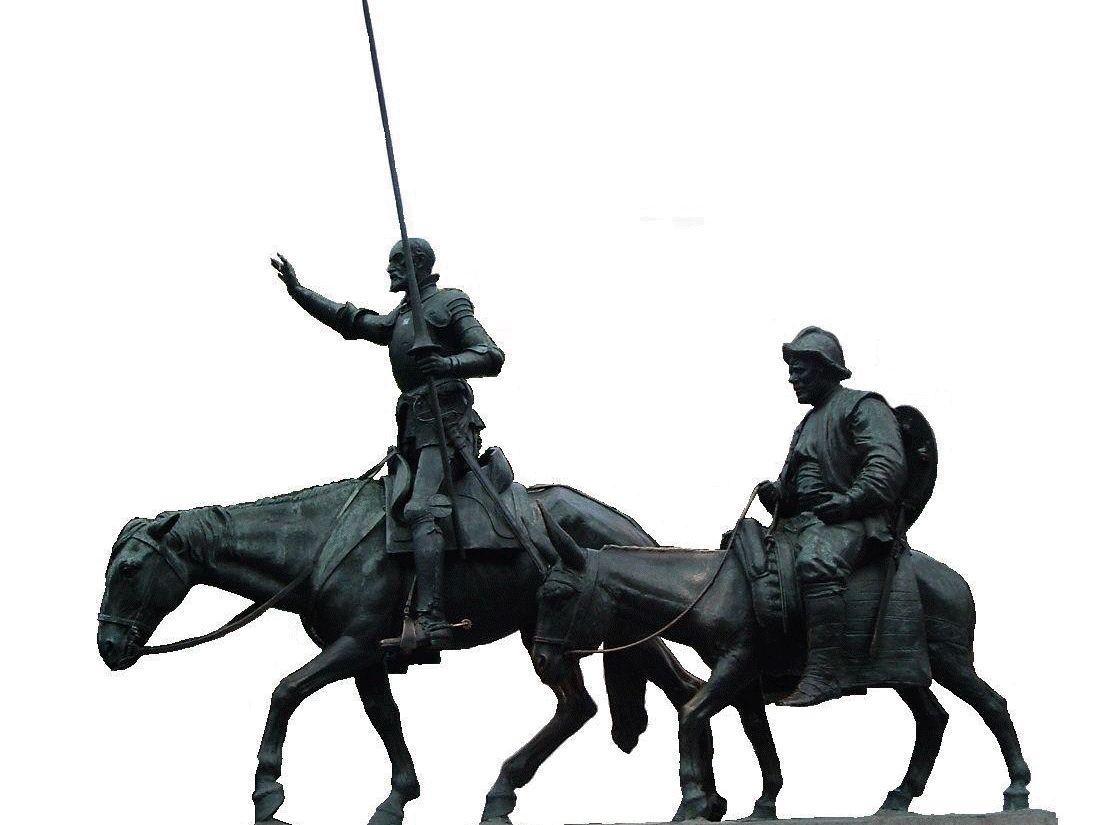 Don Quixote, here of Spanish culture